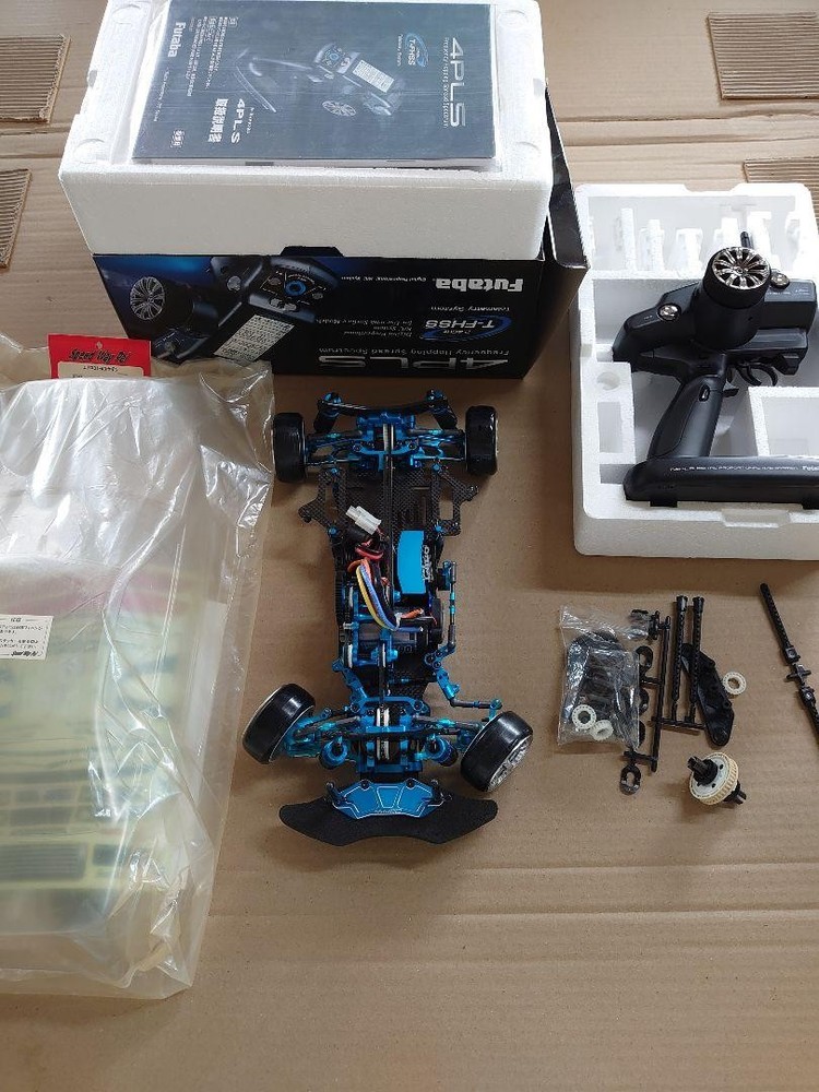 Tamiya TA05-VDF II Drift Spec RC Car Kit with Body and 4PLS Radio Option Parts