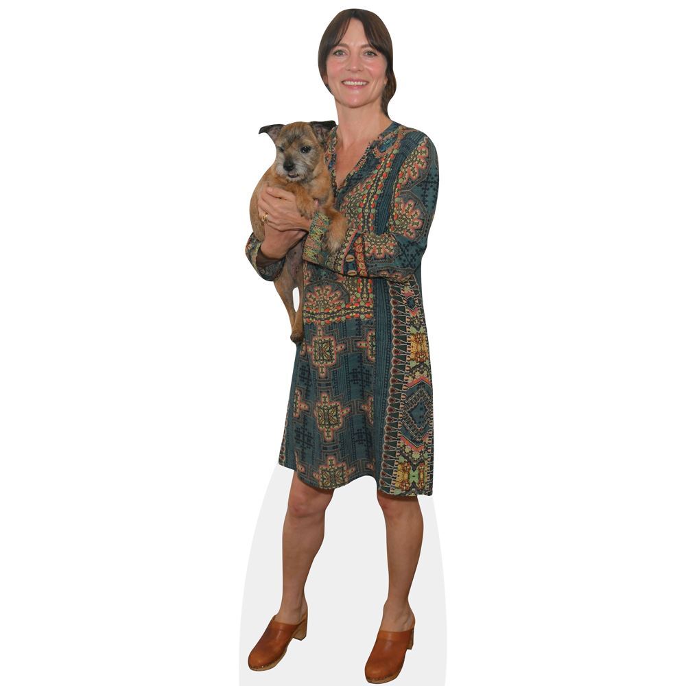 Anna Wilson-Jones Dog Mini Size Cardboard Cutout for Decor