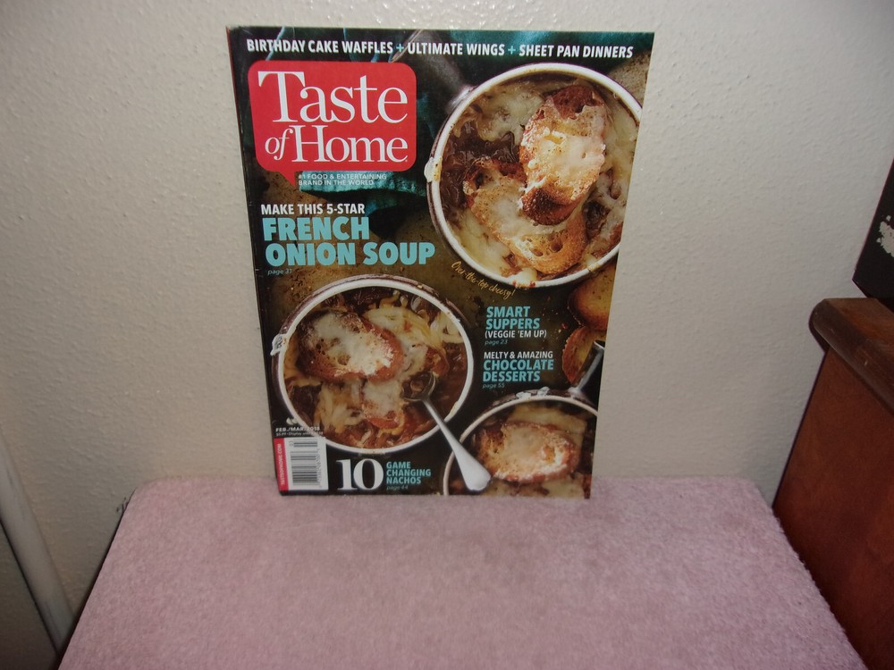 TASTE OF HOME  MAGAZINE EDITED by A THOUSAND COUNTRY COOKS...FEB / MARCH, 2018-image