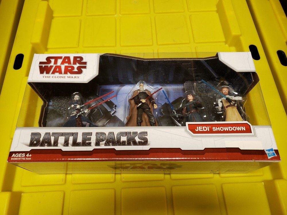Star Wars Legacy Battle Packs Jedi Showdown Figures  NEW