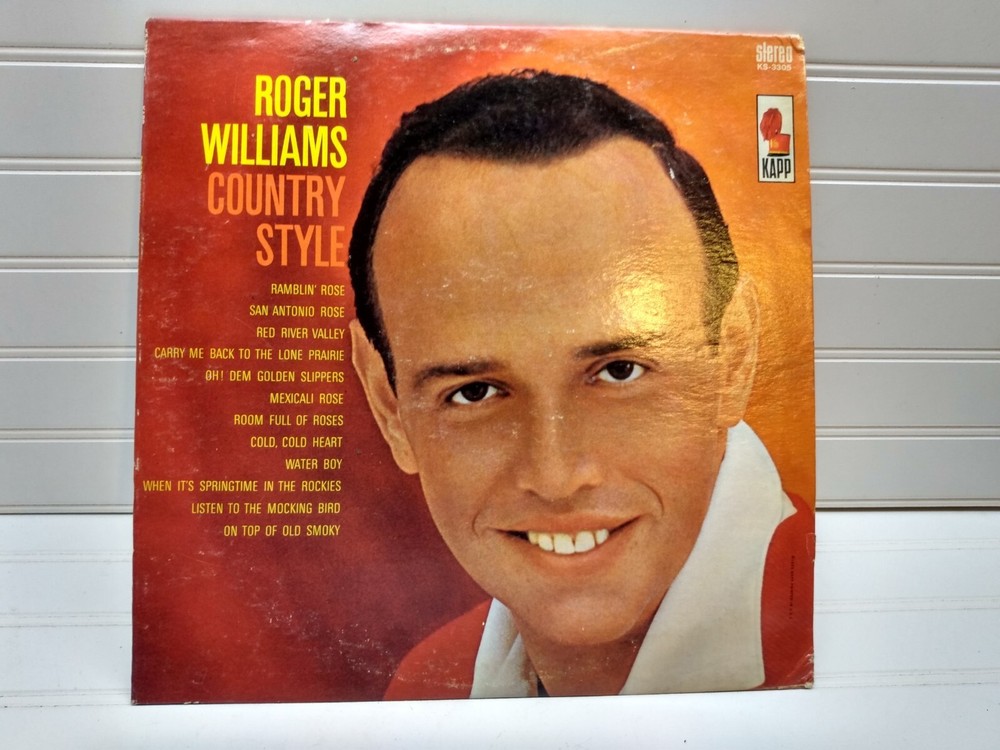 Williams Roger Country Style Album LP Vinyl Music