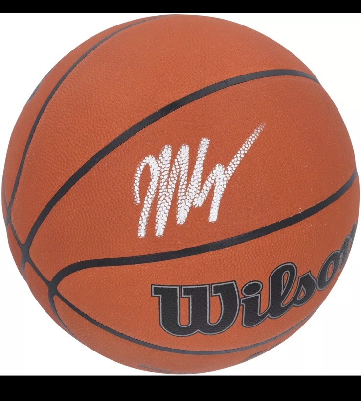 Victor Wembanyama San Antonio Spurs Autographed Wilson Official Game Basketball