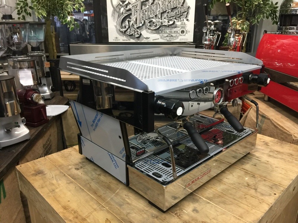 LA MARZOCCO LINEA PB ABR SCALES 2 GROUP BRAND NEW ESPRESSO COFFEE MACHINE MAKER-image