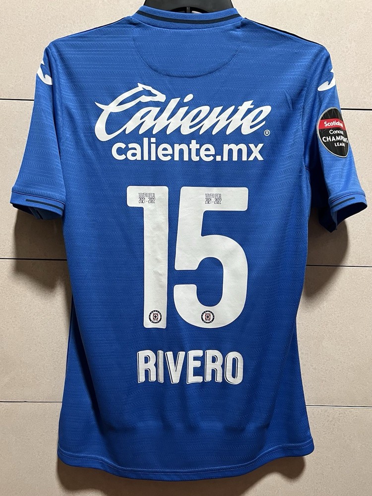 Cruz Azul Jersey Joma 2021-2022 Rivero Utileria 9 Estellas Edicion Especial MX