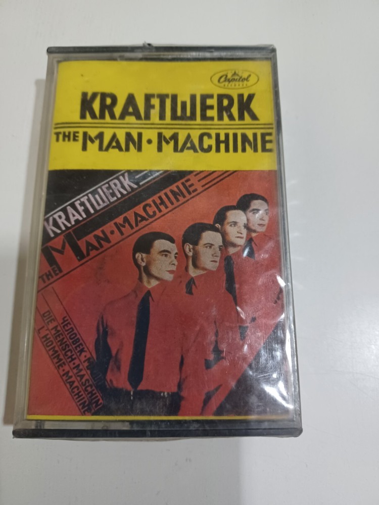 Kraftwerk The Man Machine RARE orig Cassette tape INDIA indian sealed 1992