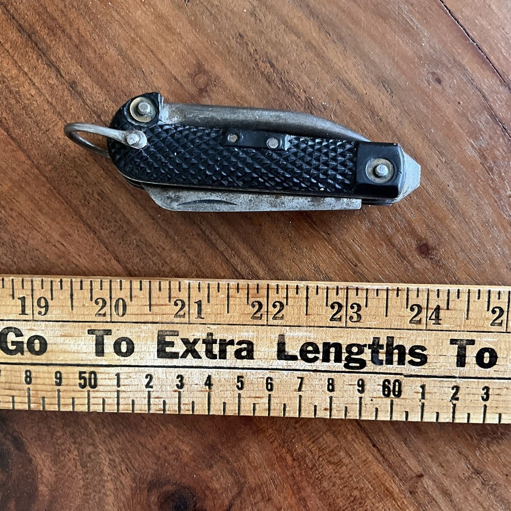 ABL 1950 COLASSE Military Knife Sailors Rigging Marlin Spike Vintage Folder-image