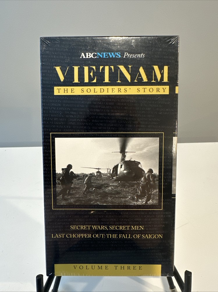 ABC News Vietnam The Soldiers Story VHS Volume 3 War Documentary-image