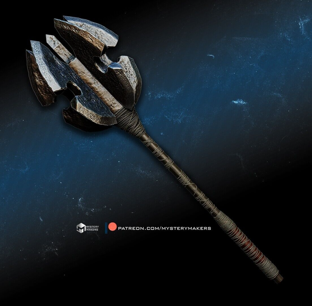 Azog the Defiler Mace Replica Prop 1:1 (Painted)