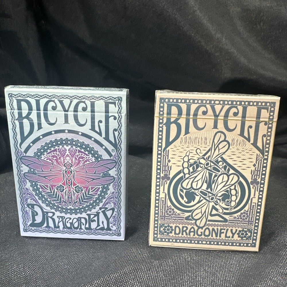 2020 LE Dragonfly Decks Bicycle Sealed Packs Sold Out Decks