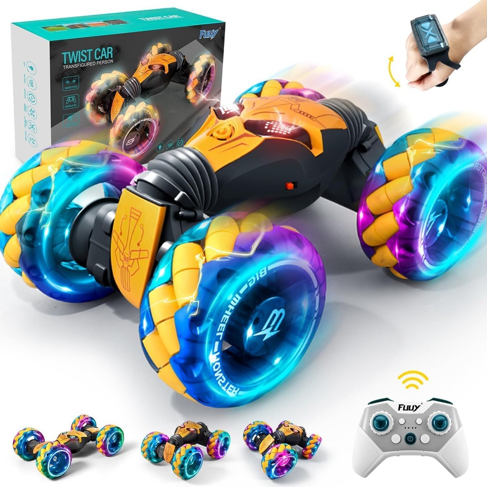 1:12 Gesture Sensing RC Stunt Car Kids Toys Remote Control Transform
