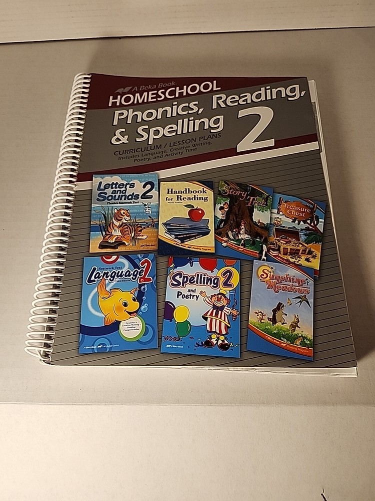 Abeka Phonics Reading Spelling 2 With Engaging Readers Curriculum-image