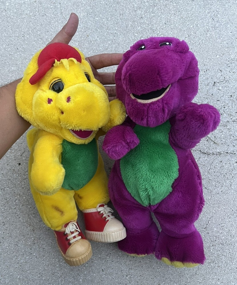 Barney & BJ Vintage Plush Toy Vintage 1992 Lyons Group 13