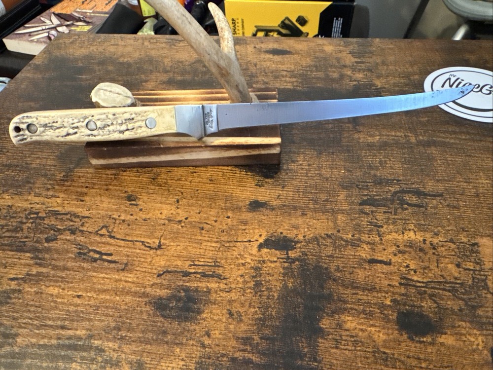 Uncle Henry Schrade+ 167 Filet Knife-MAde In USA, No Sheath, Used Vintage