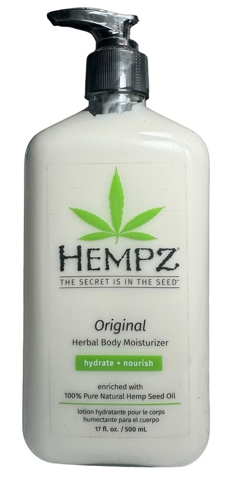Hempz Original Herbal Body Moisturizer Lotion - 17oz Factory Sealed