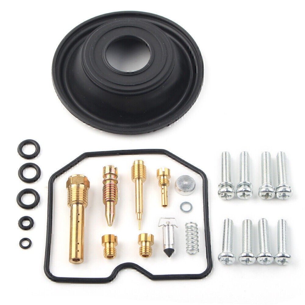 Carburetor Repair Kit Plunger Diaphragm For Kawasaki KLR250 1987-2002 KLR 250