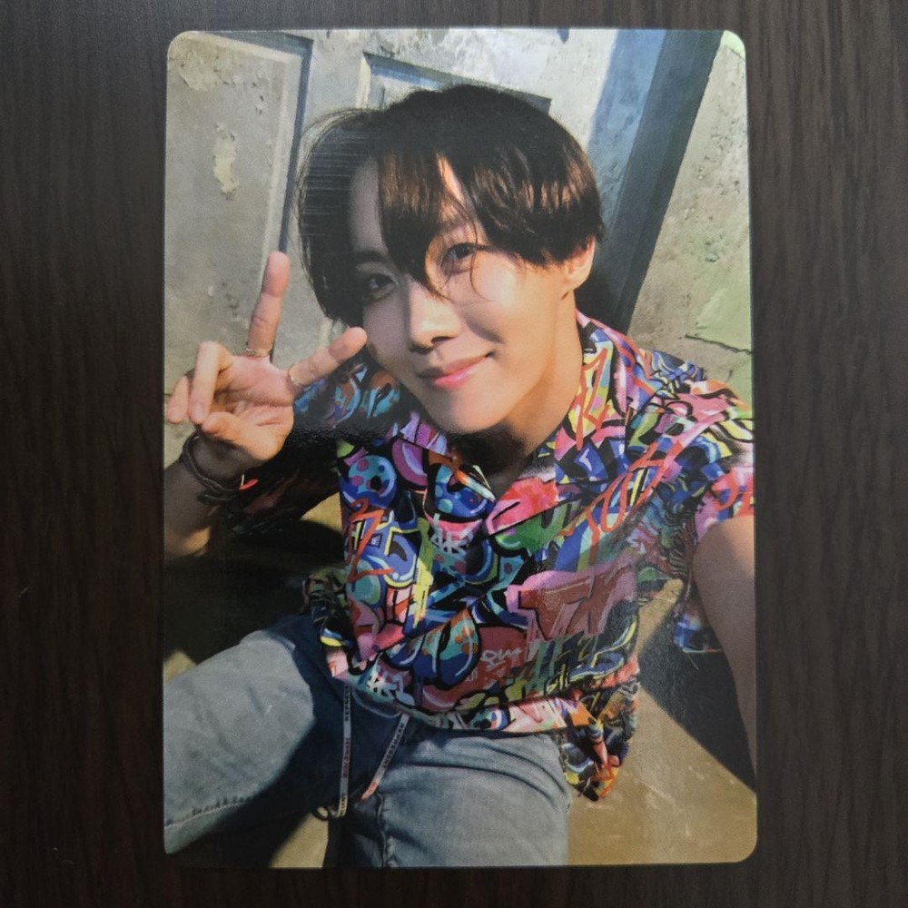 BTS J-Hope Hoseok Official Photo Card Ami Bomb