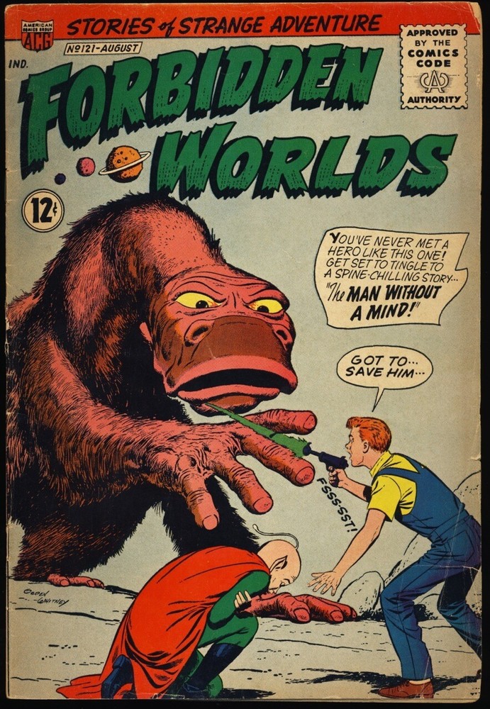 FORBIDDEN WORLDS #121 1964 ACG 