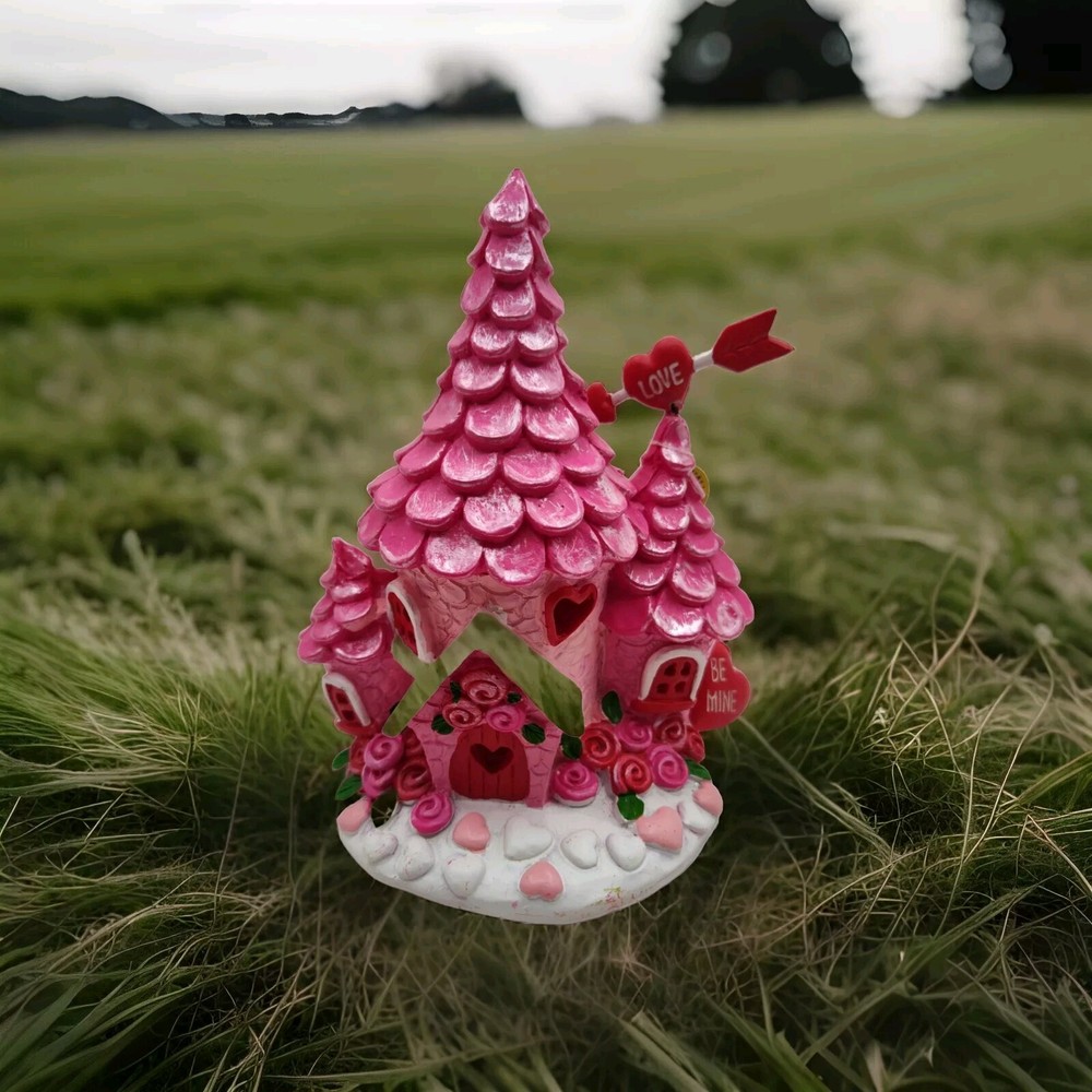 Ashland Valentine Be Mine/Love with Candy Decor Light Up Clay-dough House