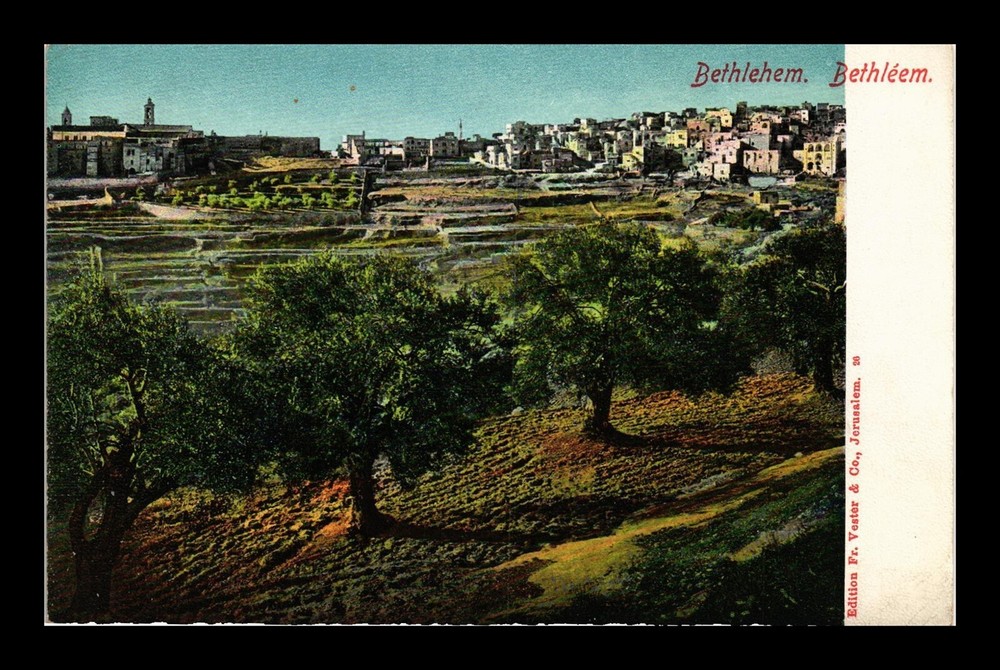 DR JIM STAMPS POSTCARD BETHLEHEM UNDIVIDED BACK UNPOSTED