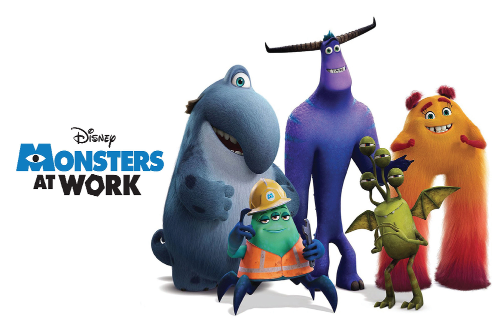 Monsters at Work Disney Poster 13x19 Matte Print | Custom Sizes Available