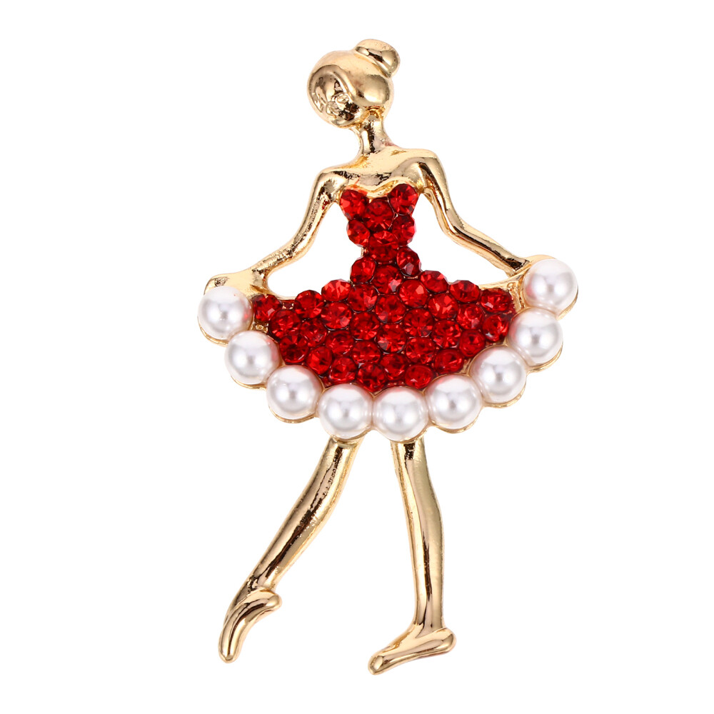 Girl Brooch Necklace Girls Accessories Decoration Boutonniere Pins