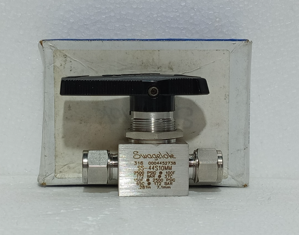SWAGELOK  SS-44S10MM, 10 MM BALL VALVE 40 SERIES #3