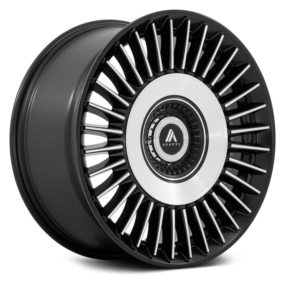 Asanti AB040 TIARA 22x9 Black Wheel 5x114.3 Bolt Pattern Single Rim