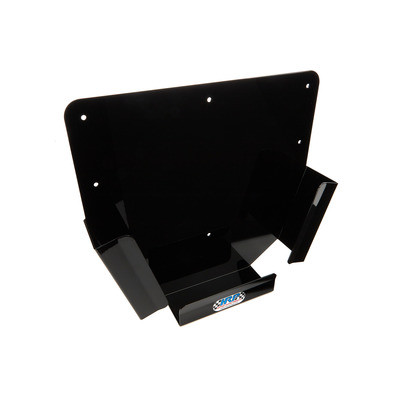 Black Aluminum Wheel Cover Rack HRP6198-A-BLK for Performance Vehicles