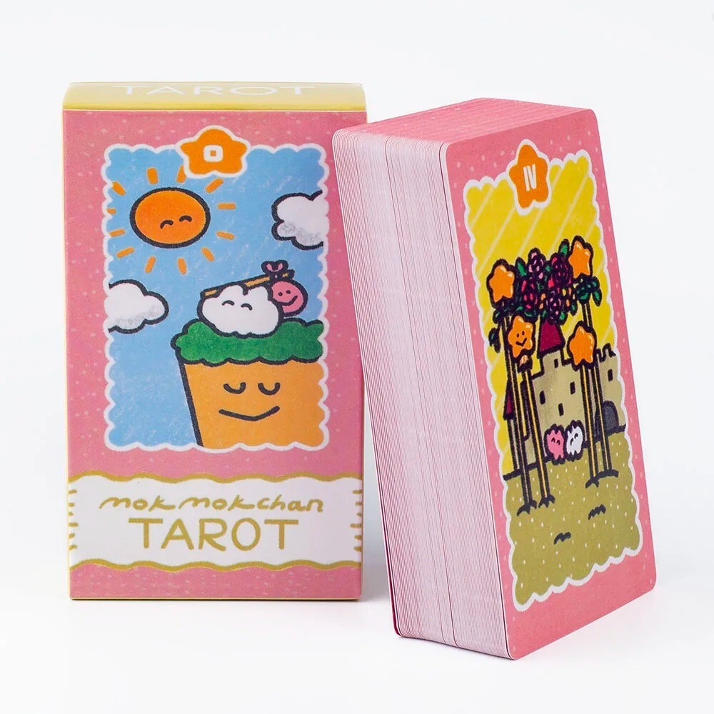 Mokmokchan Kawaii 78-Card Tarot Deck 10.3x6cm