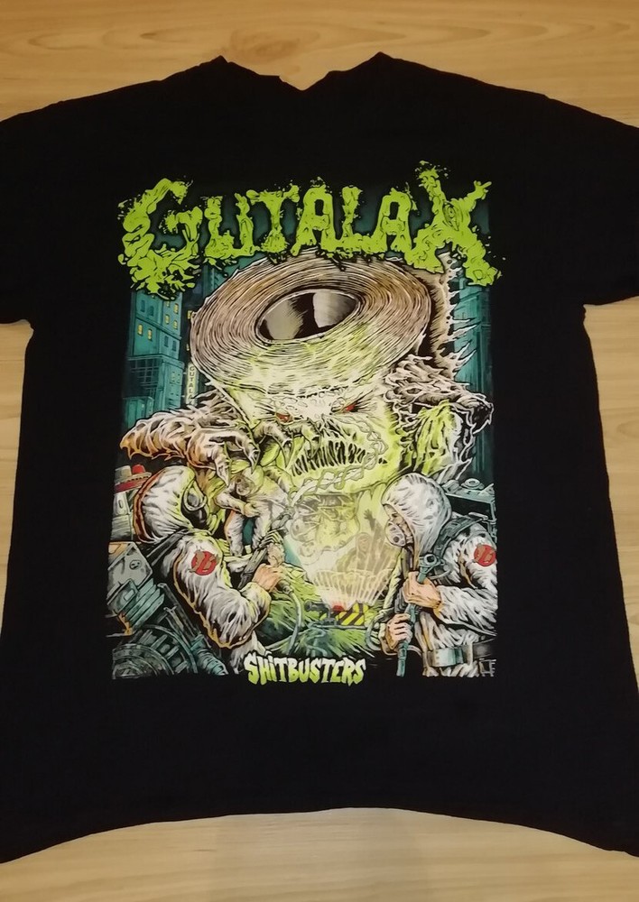 Gutalax Shitbusters Concert Tour 2024 Black All Size Shirt