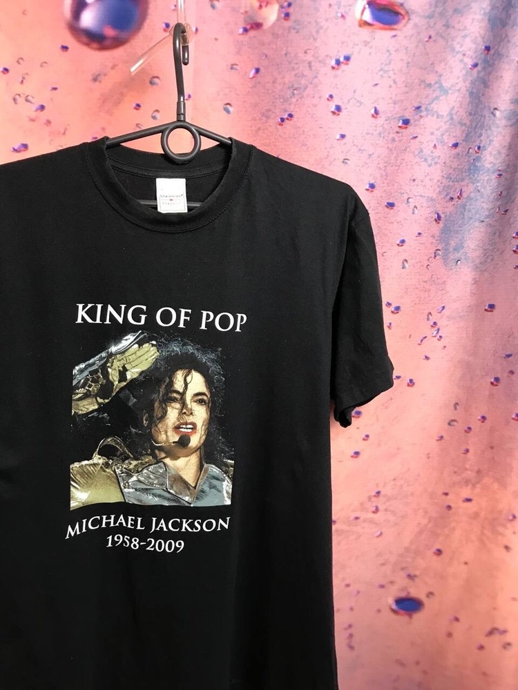 Vintage Michael Jackson concert band tee retro 80s music tour shirt