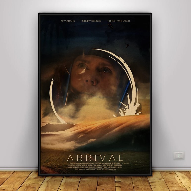 Arrival Poster | Wall Art | Wall Prints | Home Decor | Kraft Paper Print 3