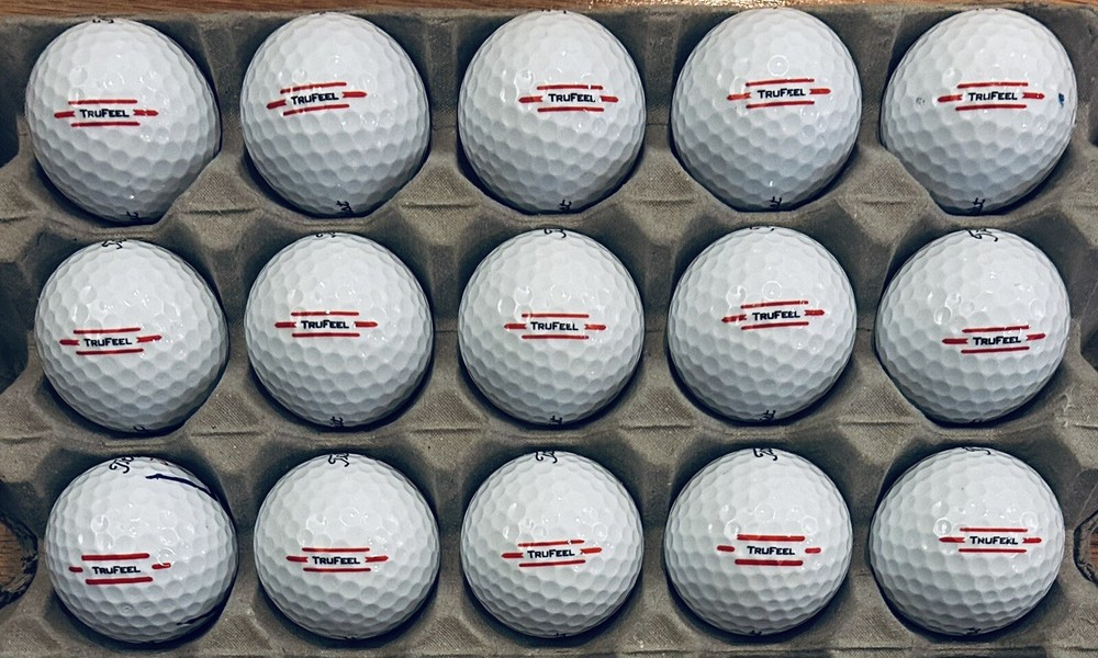 15 Titleist TruFeel MINT AAAAA golf balls.