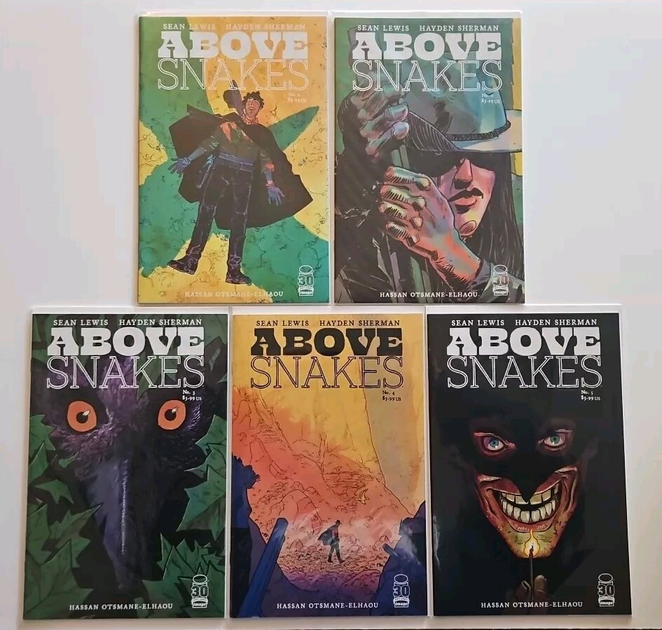 Above Snakes #1-5 Complete Set (2022) Sean Lewis Hayden Sherman Lot 1 2 3 4 5