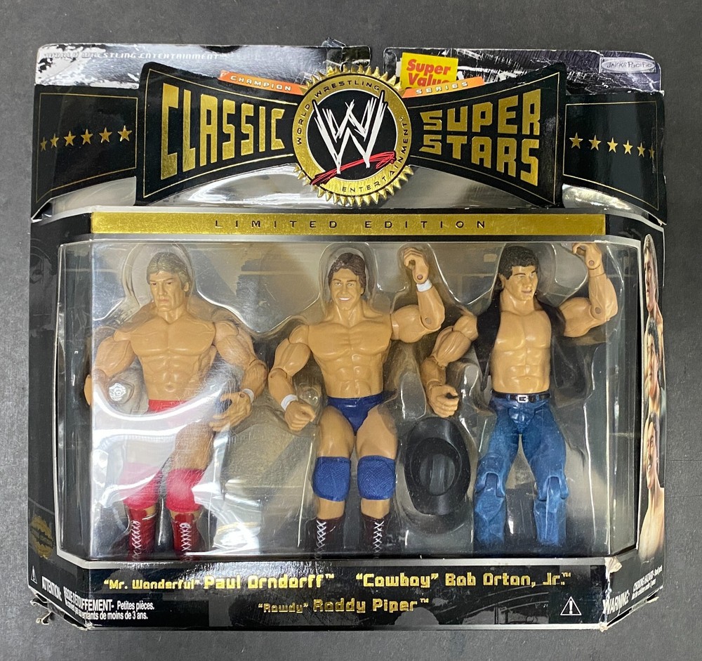 Orndorff Orton Jr. Piper WWE Classic Superstars Champions Series Jakks