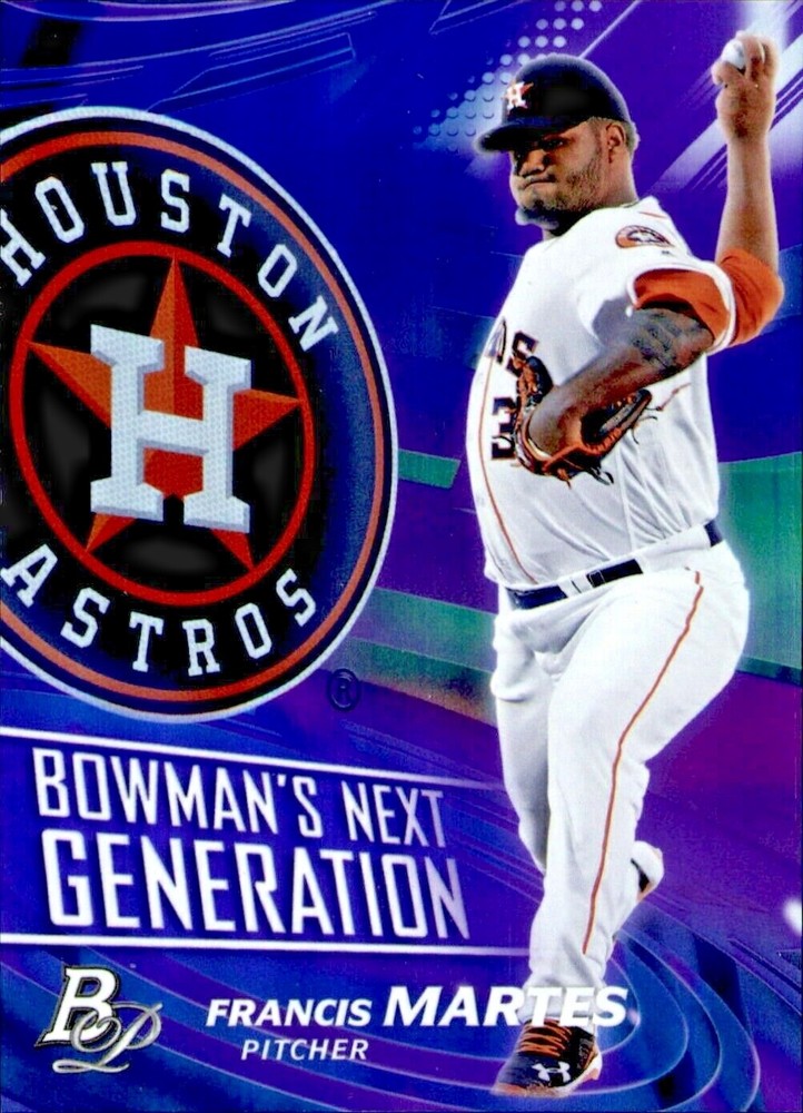 2017 Bowman Platinum Purple Next Generation Francis Martes #BNG-FMA