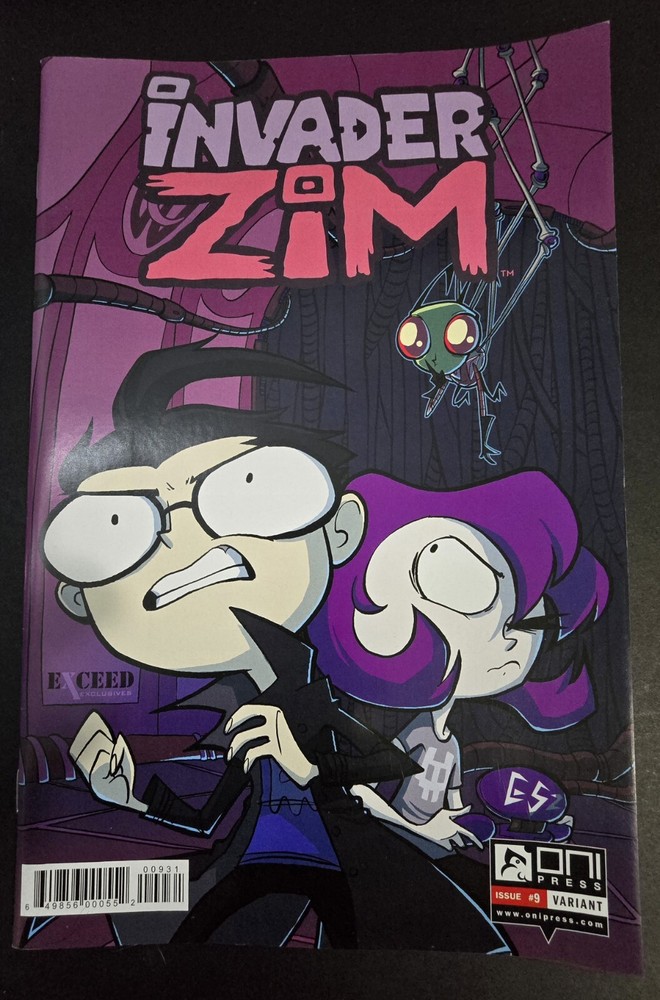 Invader Zim #9 Exceed Exclusive Jesse James Comics Limited to 1500 Copies