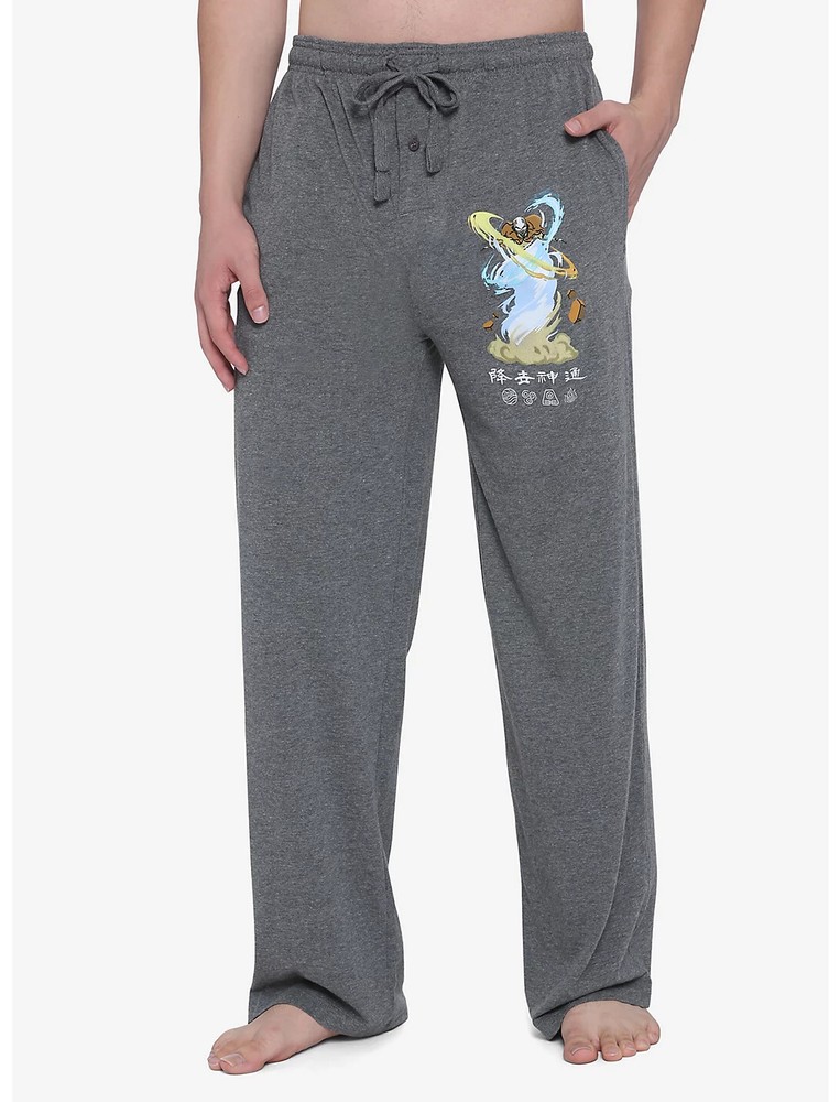 Avatar State Aang Pajama Pants for Men - Lounge Comfort in Size M-image