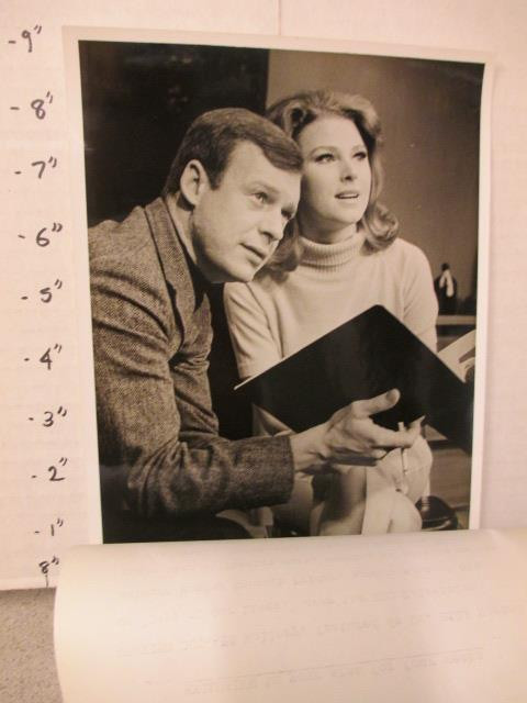 1968 Days of Our Lives NBC TV Show Photo with Mariette Hartley and Ed Mallory