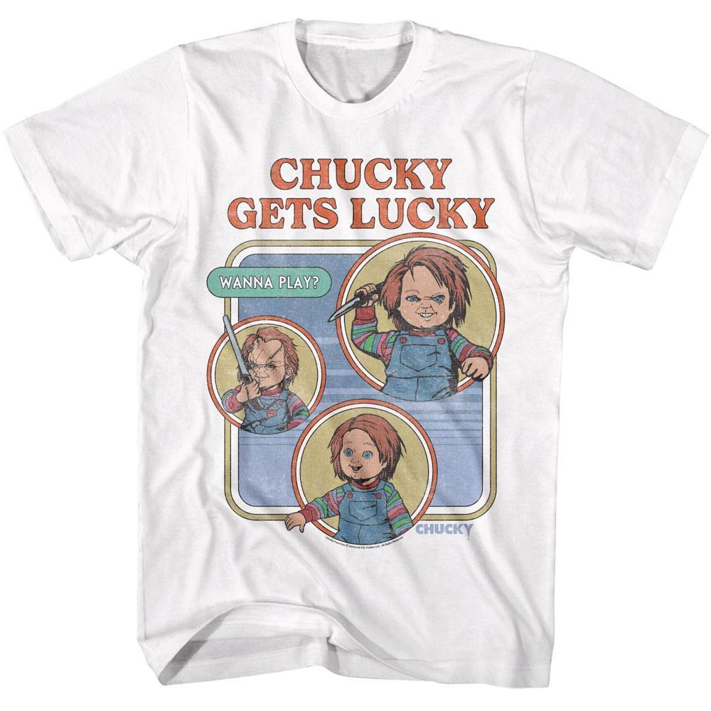 Chucky Gets Lucky Men's T Shirt