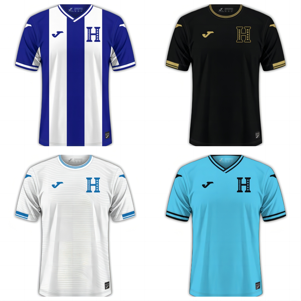 Honduras 2024/2025 Shirt Home and Away 3rd Special Black Jersey