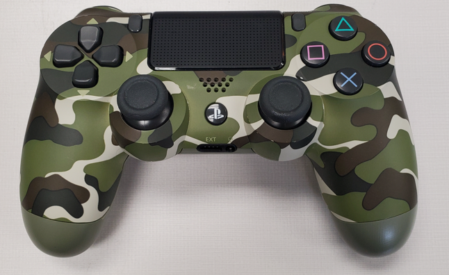 Sony OEM DualShock 4 Wireless Controller For PlayStation 4 Green Camouflage 4E