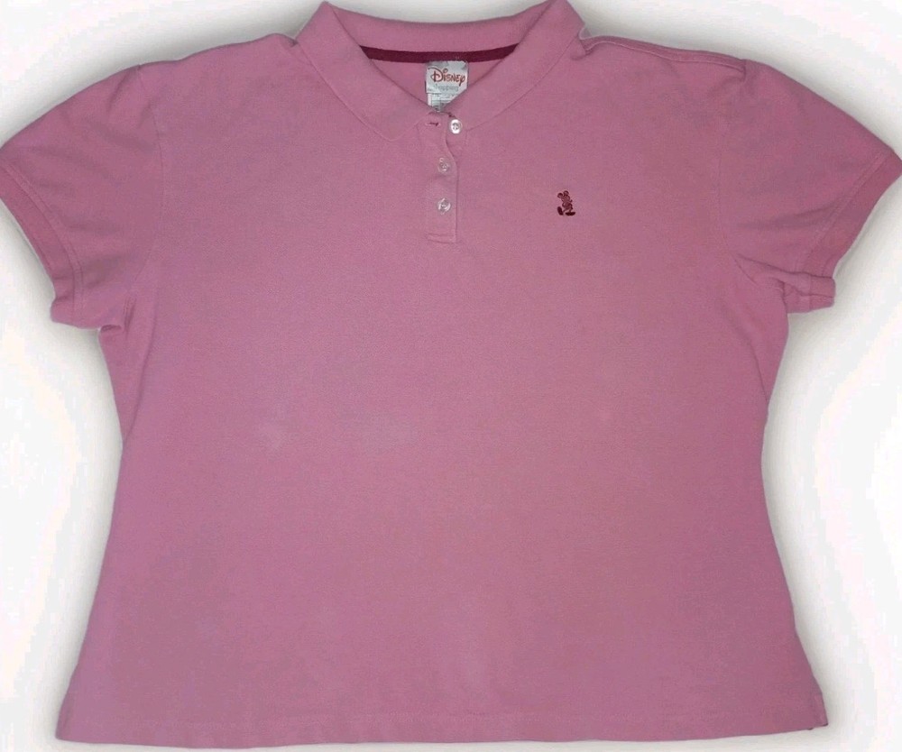 vtg Disney Shopping Mickey Mouse Polo Top Walt Disney World Parks