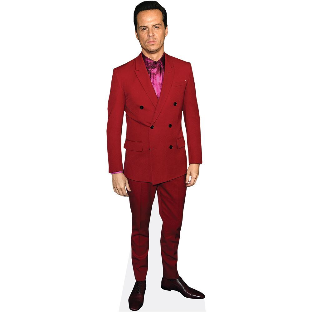 Andrew Scott Red Suit Mini Cutout for Creative Displays and Decor