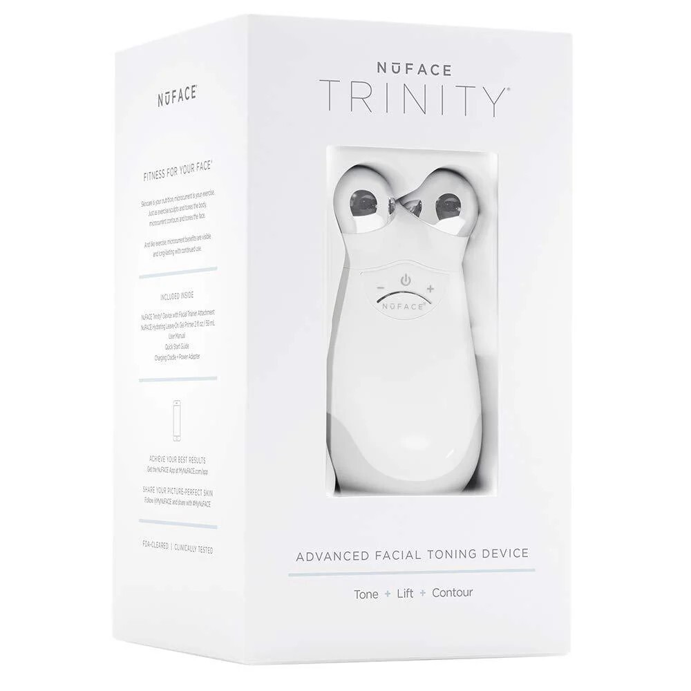 NuFACE Trinity Precision Facial Toning Kit / Microcurrent Facial Device Kit