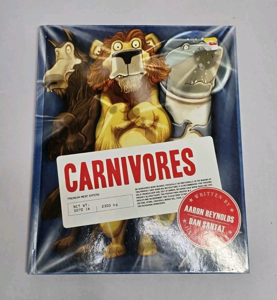 Carnivores Kids Hardcover Book by Aaron Reynolds 2013 Kohls Cares Edition