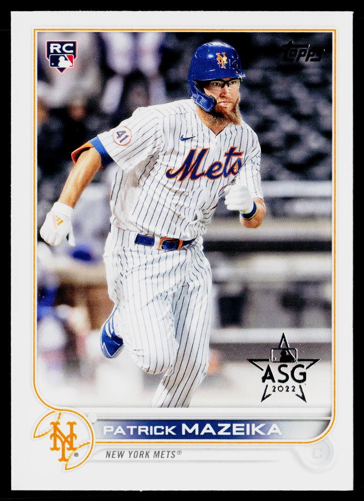 Patrick Mazeika 2022 Topps All-Star Game Stamped #166 New York Mets Baseball Card