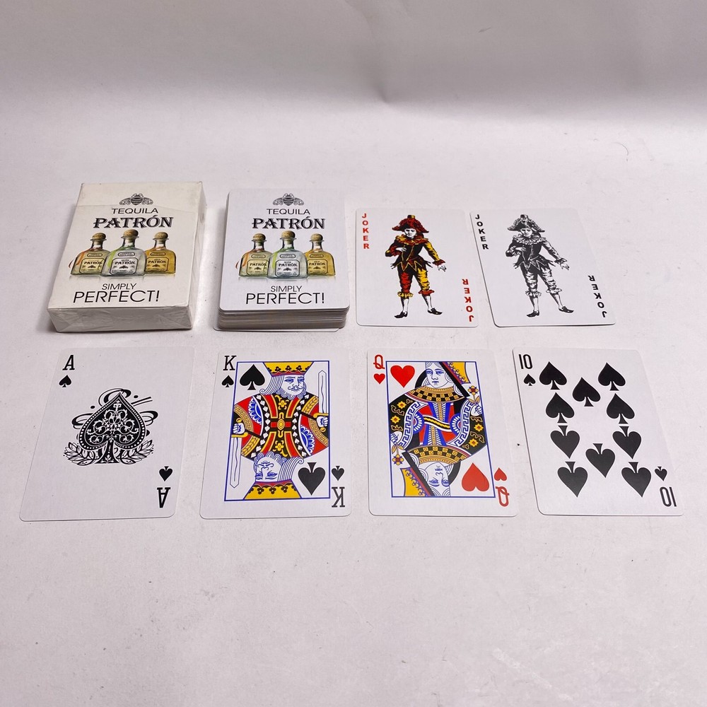 Tequila Patron Simply Perfect Playing Cards Deck