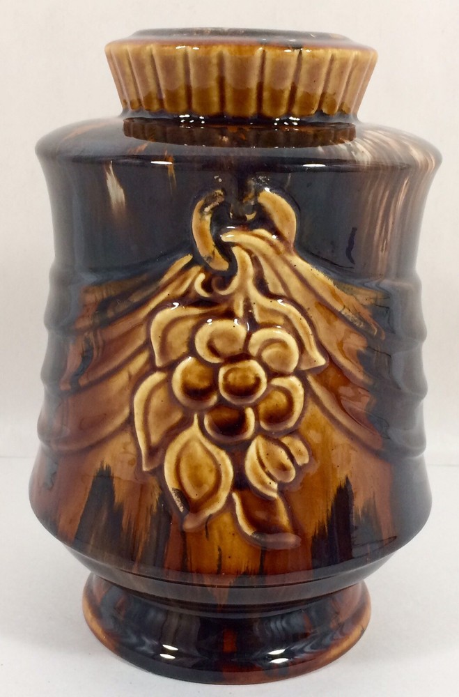 Bennington Rockingham Pottery Glaze Table LAMP Base 7 3/4