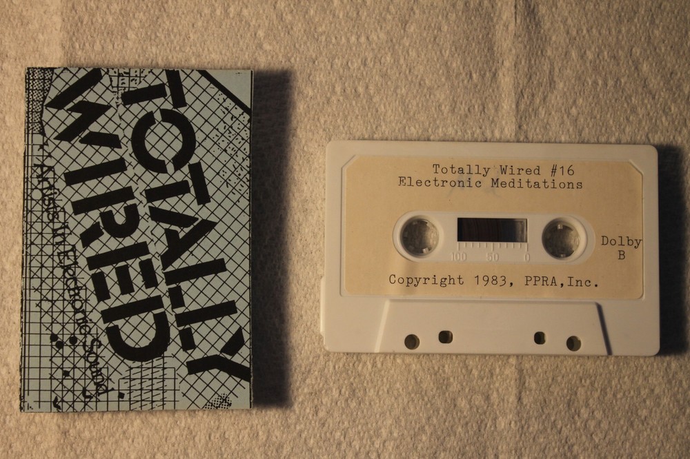 V/A - Totally Wired #15-16 cassette 1983 TESTED ambient experimental electronics-image